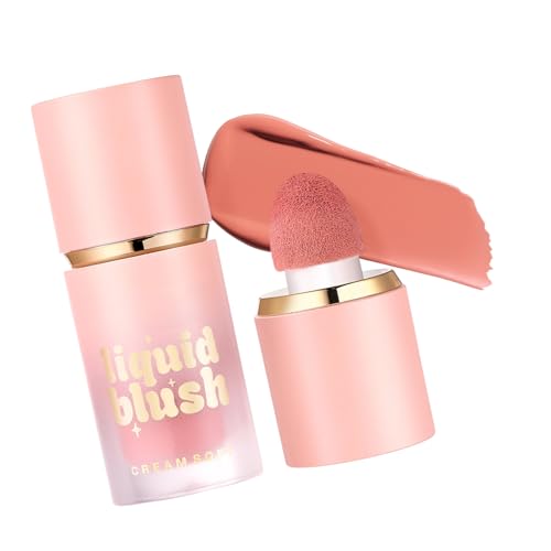 頬のポータブル液体の赤面は、日常または特別なイベントのための長期にわたる水分補給と自然な仕上げの頬のメイクアップのためのマルチ使用メイクアップ