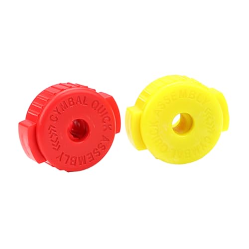 Levemolo 2 piezas tuercas desmontaje rápido para platillos miniatura 1