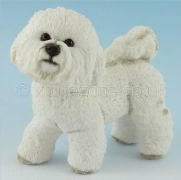 Leonardo Collection Bichon Frise Dog Figurine, Ornament - Collectible Gift Boxed Present for Dog Owner