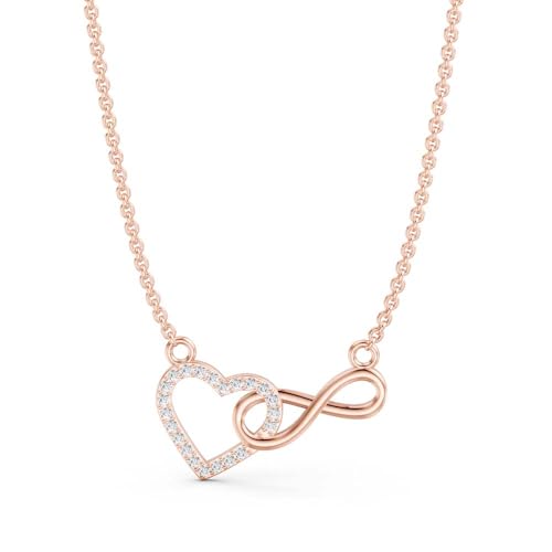 Image of Miss Highness 925 Pure Silver Heart Pendant Necklace for Women & Girls | Daily Wear Silver Jewellery with Authenticity Certificate | Gift for Girlfriend Wife | With Chain Pendant
