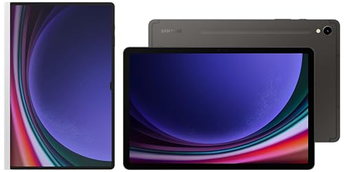 Image of Samsung Galaxy Tab S9 Ultra 36.99 cm (14.6 inch) Dynamic AMOLED 2X Display, RAM 12 GB, ROM 256 GB Expandable, S Pen in-Box, Wi-Fi Tablet, Gray with S9 Ultra Notepaper Screen, White