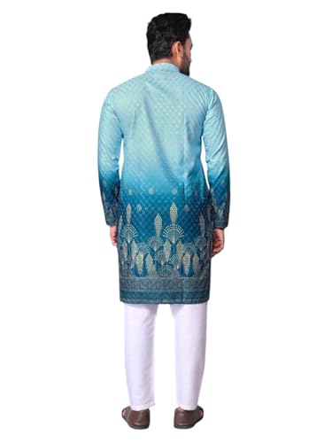 Image of Trustous Kurta Pyjamas set for Mens | Pyjamas with kurta PRINTED and classis look |KURTA Pyjamas SET