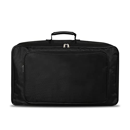 Generic Placa de pedal de guitarra bolsa de transporte acessório de guitarra pedalboard bolsa com zí