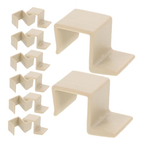 SUPVOX Soportes De Plástico Para Cuna Kit De 20pcs Con Ganchos De Almacenamiento y Repuestos