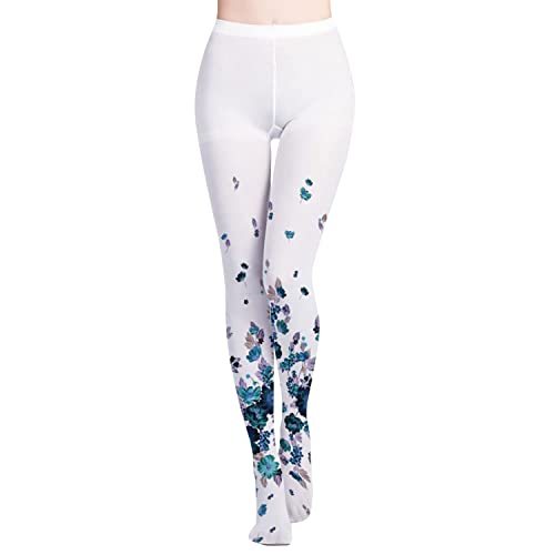 Image of Sahabowi Women Tights, Sheer High Waist Pantyhose, Vintage Control Top Stockings, Siwa 4