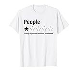 People Fucking Nightmare Would Not Recommend Tees