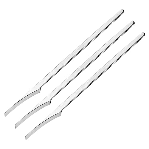 Healeved 3 Piezas Pequeños Champús Agente De Mudanzas Kit Removedor De Cutículas Kit De Eliminación De Uñas Encarnadas Cortaúñas Para Uñas Clavo Polaco Acero De Tungsteno Silver