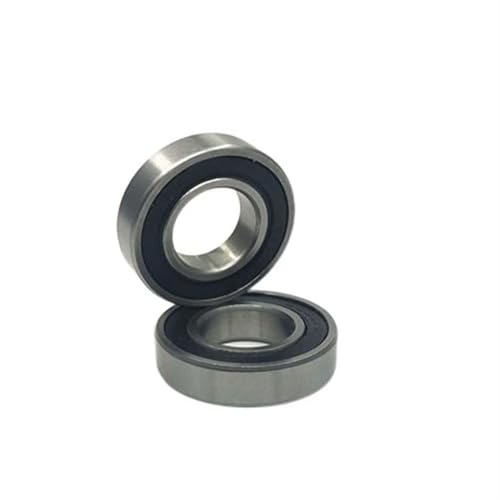 DUKUTS 2PC 24377 Mr2437 2rs Bantalan Keramik Hibrida 24 * 37 * 7 Mm Si3n4 Bola Bawah Braket Perbaikan Bagian bantalan