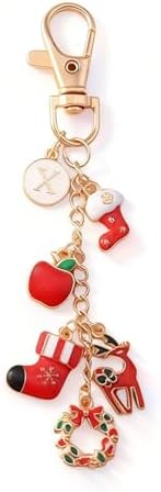 Holiday Thanksgiving Christmas Keychains,Bag Charms Accessories f...