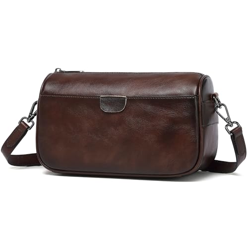 Genuine Leather Crossbody Purses Bag for Women,Travel Casual Handbag Bag,