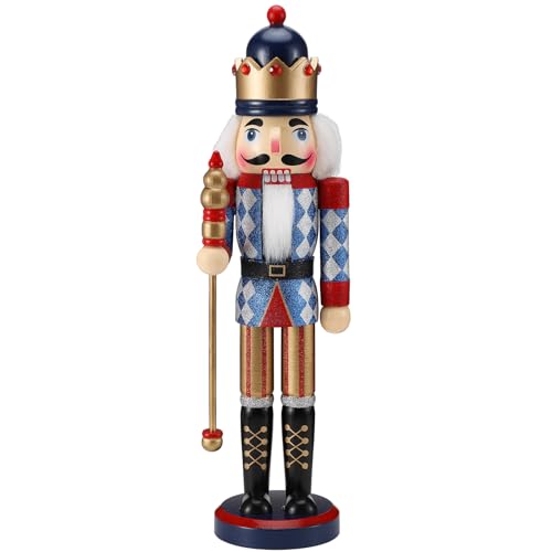 Wikay Nussknacker Soldat 38 cm Nussknacker Figur in Holz Traditionelle...