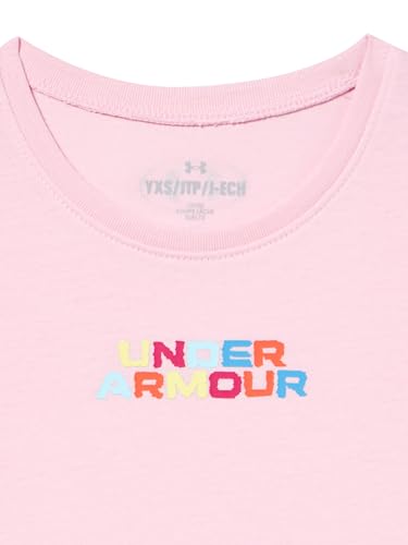 Under Armour Girls Rainbow Wordmark Tank Top2
