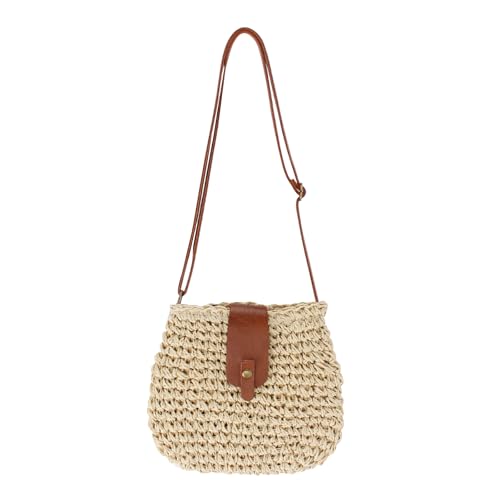 Zyluniy Bolso Bandolera Mujer Bolsos de Paja...
