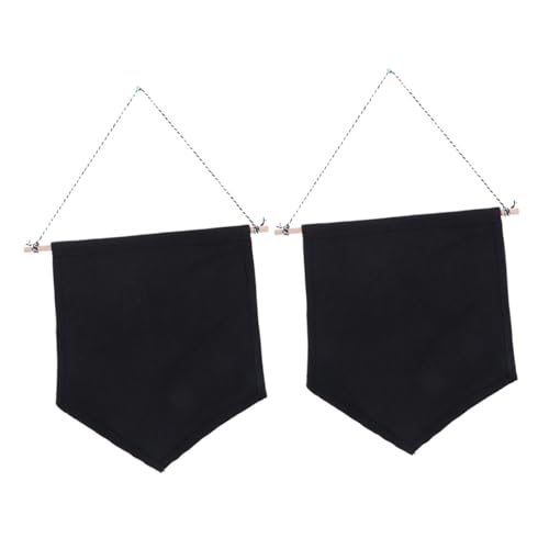 Catálogo para Comprar On-line Pancartas y estandartes para comprar hoy. 42 WRITWAA Colgante de Pared Negro M para Decoración Infantil, 2 Piezas, Pancarta Insignia Diy, Estandarte para Exhibición de Pins, Adecuado para Habitaciones y Manualidades...