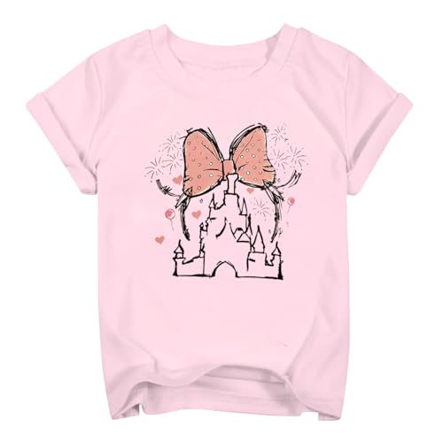 Image of Princess Magical Short Sleeve Tee Toddler Girls Holiday Vacation Kids Top