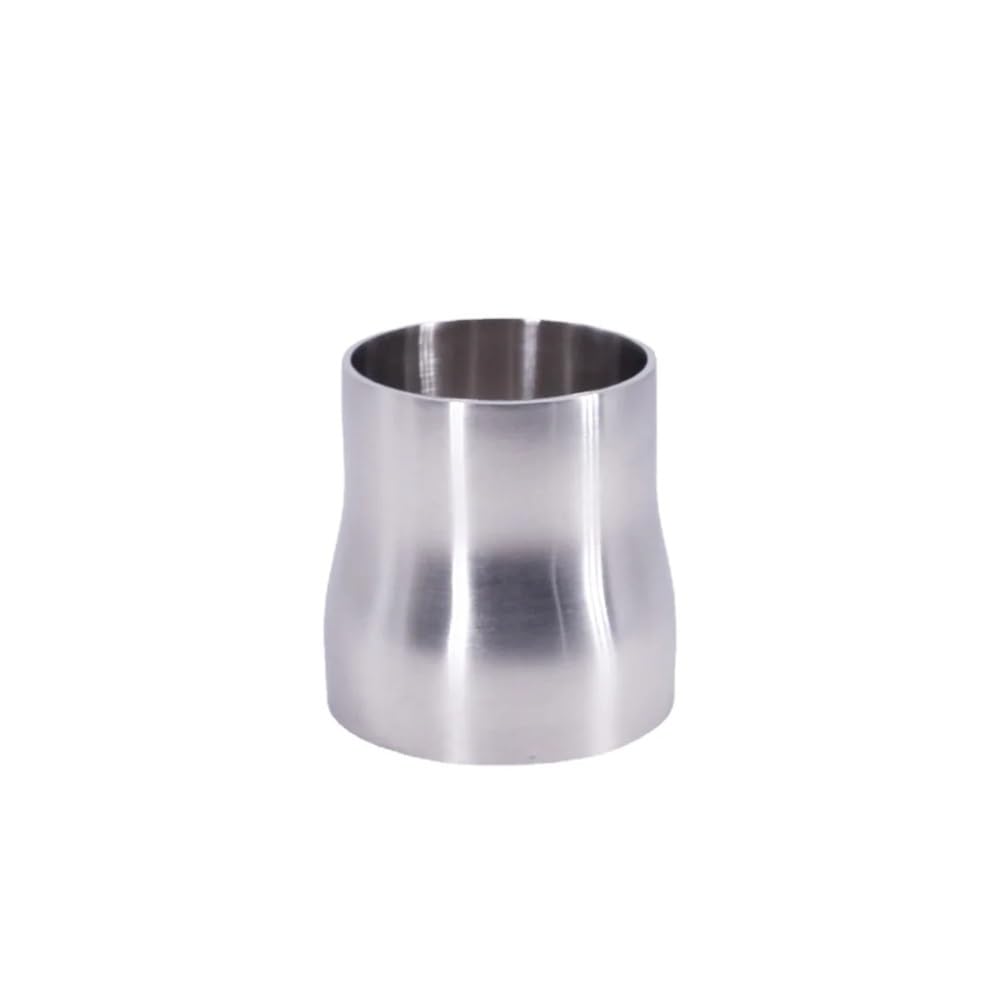 22-85mm Turn 16-70mm OD Butt Weld Reducer SUS 304 Stainless Steel Welding Pipe Fitting Beer Exhaust(48mm-34mm)