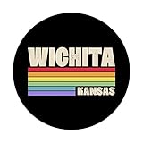 Zoom IMG-2 wichita kansas orgoglio arcobaleno bandiera