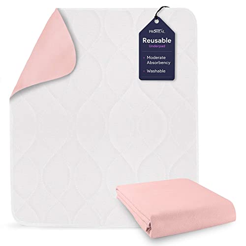 Incontinence Bed Pads Washable - Reusable Waterproof Bed Pads - Soft And Leak Proof Chucks - Moderate Absorbent Pee Pads For Adults - Withstands Extensive Washing - 24" X 36" - 1 Pack #TOP5