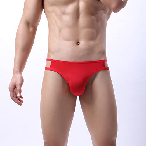 Men's Stretchy Waist Lightweight G-String Underwear Pouch Thongs2