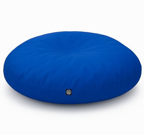 PATCH HOME Sitzsack 2 in 1 Sitzkissen Bodenkissen für Erwachsene & Kinder - Gaming mit Füllung...