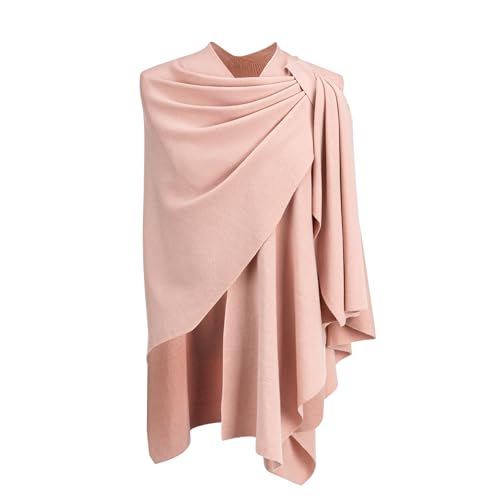 DEMDACO Keyhole Pullover Poncho Travel Wrap, One Size Fits Most Cotton