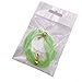 2m Fishing Luminous Tube Glow Fishing Line with Anti Rig Tubing, Silica Gel Material, for Pink and Green, 2 Meters Long(Green)