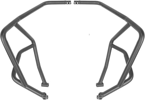 クラッシュバーバイク オートバイ用クラッシュバー 用のBenelli TRK702 2022 2023 用のエンジンガードバンパーハイウェイクラッシュバー用(ブラック)