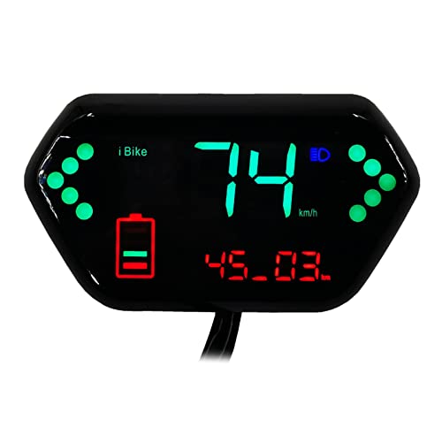 Electric Bike LED Display 36V 48V 60V 72V Multi-Information Display Display Control Panel Display Meter