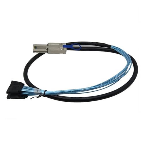 Cable Adaptador S-A-S a SATA 2m 12Gbps miniatura 5