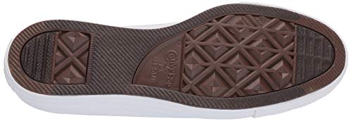 Converse Women's Unisex Chuck Taylor All Star Washed Low Top Sneaker, Wolf Grey/White/White, 4 M US