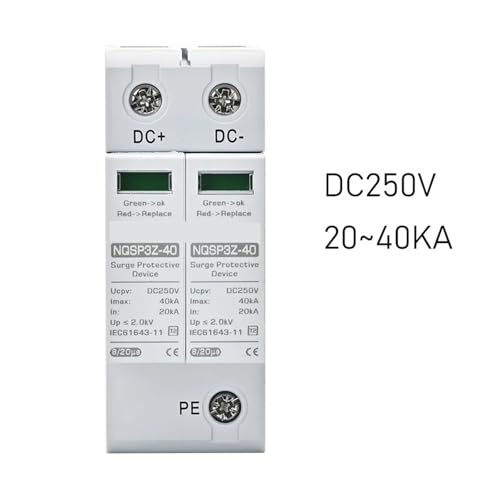 Protector contra sobretensiones DC con alta corriente de 40KA para blindaje de rayos 2