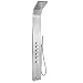 Golden Vantage 63" Rainfall Waterfall Dual Style Adjustable SPA Stainless Steel Thermostatic Tub Spout Filler Handheld Wand Multi-Function Shower Panel Tower System