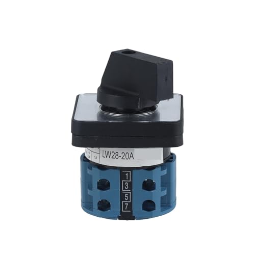 Interrupteur inverseur LW28-20A triphasé pour tableau électrique