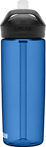 Image of CamelBak Eddy+ Water Bottle with Bite Valve Straw, Leak‑Resistant Easy‑Sip Design for Everyday Hydration, 20oz, Oxford