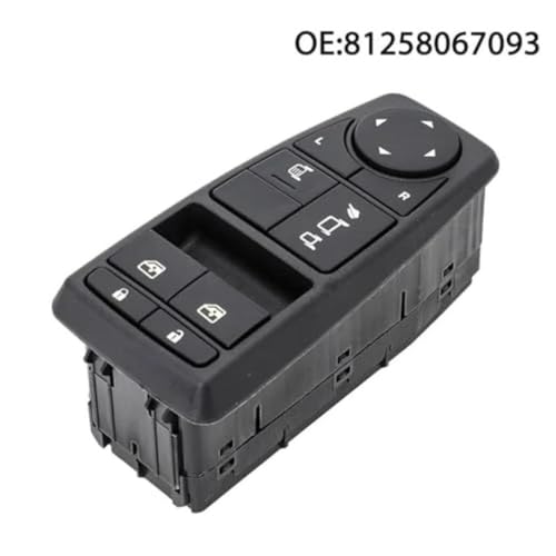 Commande de lève-vitre électrique 24V robuste pour bloc portière MAN - 5