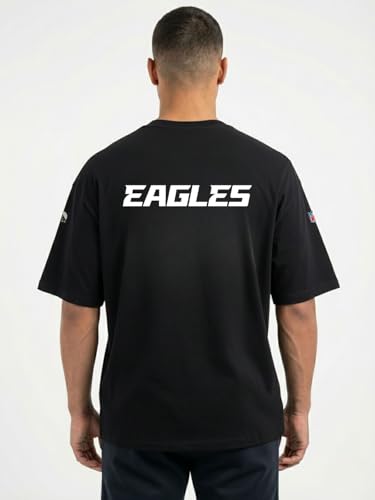 OOSC Mens Philadelphia Eagles T-Shirt, Multicolour, M EU