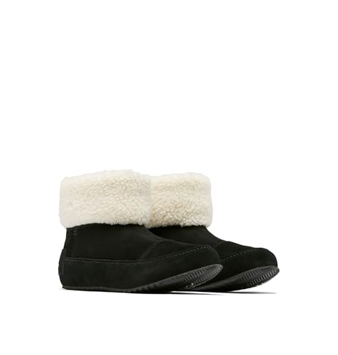 Sorel Damen Go-Stumptown Bootie Hausschuh, Black/Natural, 39 EU – Ansicht 1