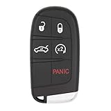 Keyless2Go Replacement for 5 Button Proximity Smart Key Dodge Chrysler M3N-40821302 (Sedan)