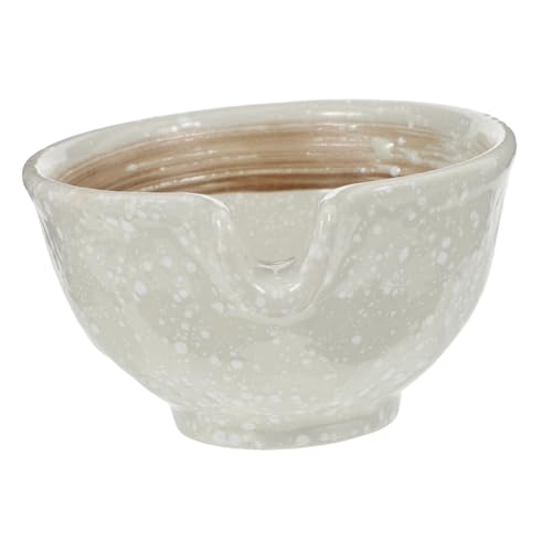 Cabilock Ceramic Dipping Sauce Bowls Ceramic Flat Pasta Bowls Seasoning Dishes Vinegar Sauce Dishes Japanese Style Dinnerware
