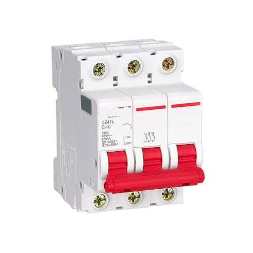 Petit disjoncteur DZ47s 3P 40A idéal pour sécuriser votre pompe à chaleur