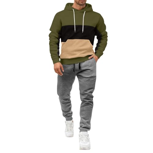 Survêtement 2 pièces pour homme ensemble décontracté - 7