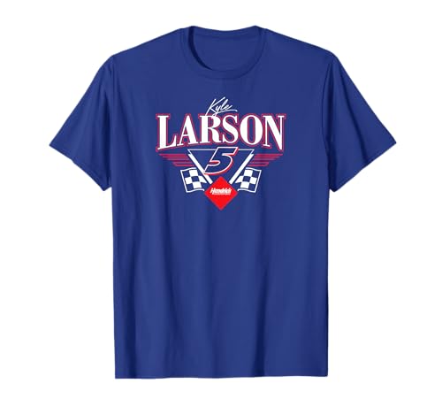 NASCAR - Kyle Larson 5 Hendrick Motorsports Triangle Blue T-Shirt