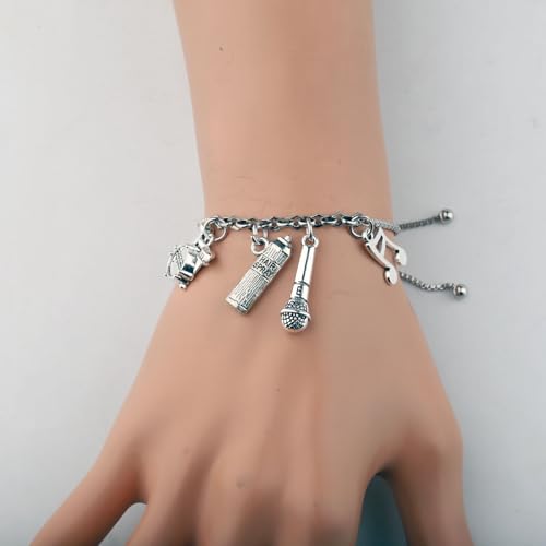 WSNANG HairS Musical Merch Musical Theatre Lover Charm Bracelet Musical Theatre Fans Gift Spray Musical Inspired Gifts4