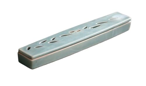 Vamior C Erami Incense Holder Box With Ash Atcher For Sticks Stick Burner Outdoor Ase(C)
