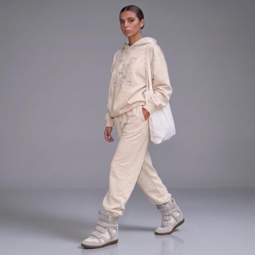 Image of Wedge Sneakers for Women, High Top Platform Suede with Hidden Wedge & Triple Strappy Band
