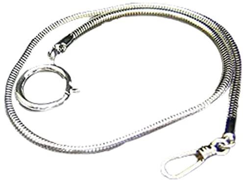 Amazon.co.jp: Pocket Watch Chain 3.2S-Spring Ring (Silver/Snake