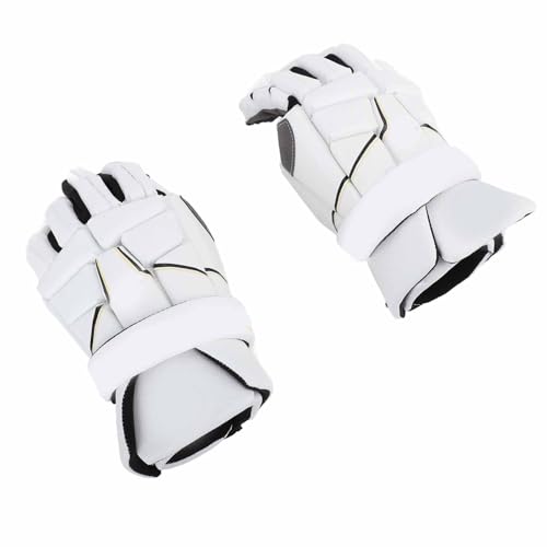 Luvas Masculinas de Lacrosse Flexíveis para Hóquei No Gelo, Forte Aderência, Respirável, Absorção de