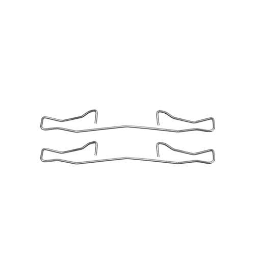 Image of Detroit Axle - Front Brake Pads for 03-11 Saab 9-3, 10-11 9-3X, 07-08 Vectra Cadillac BLS, 2004 2005 2006 2009 2010 Ceramic Brake Pads w /Hardware Replacement : 11.2 inch inch or 11.89 inch inch Rotor Diameter