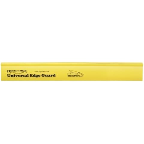 Ergo Chef Universal Knife Blade Edge Guard 12 Inch x 1.5 Inch for Knives up to 12” Blades, Durable BPA-Free ABS Plastic, Knife Protector, Yellow Cover