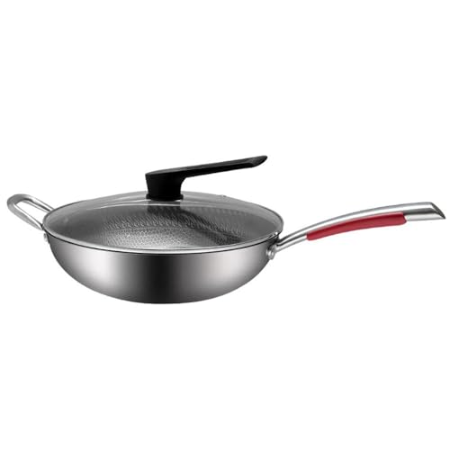 Wok con tapa, antiadherente, apto para inducción miniatura 1